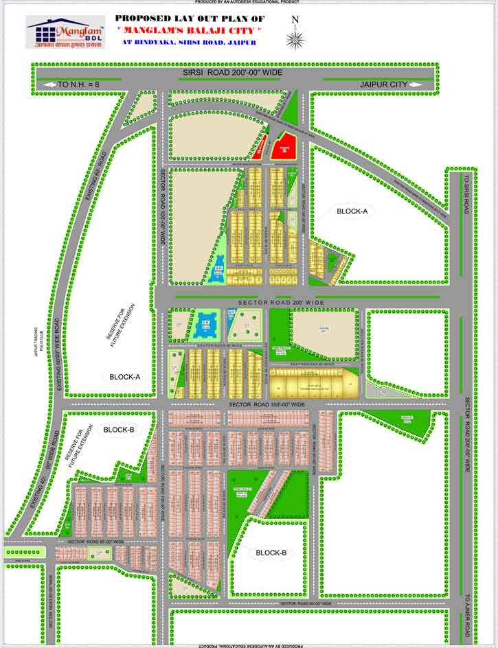 Manglam Balaji City Jaipur Jda Approved Plots for Sale Sirsi Road Jaipur