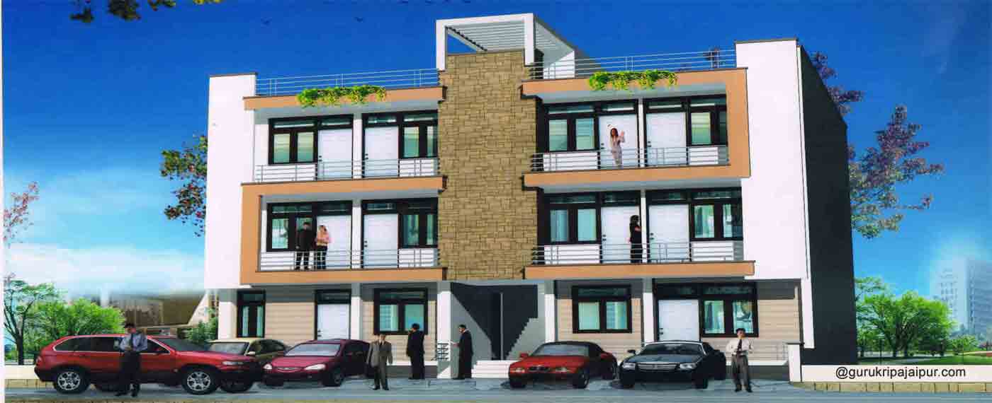 900Sq Feet 2 Bhk Flat for Sale near DCM Ajmer Road Jaipur Flats for sale