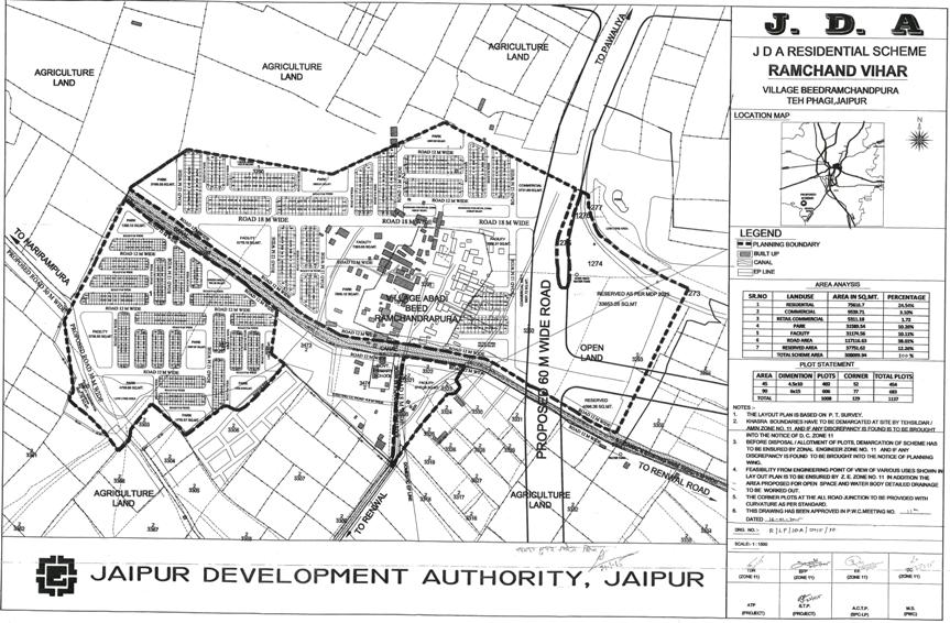 rachandra vihar jda, jda new scheme map