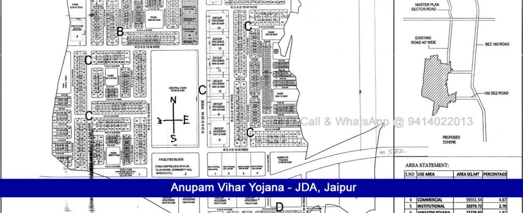 anupam vihar yojana, anupam vihar jda scheme