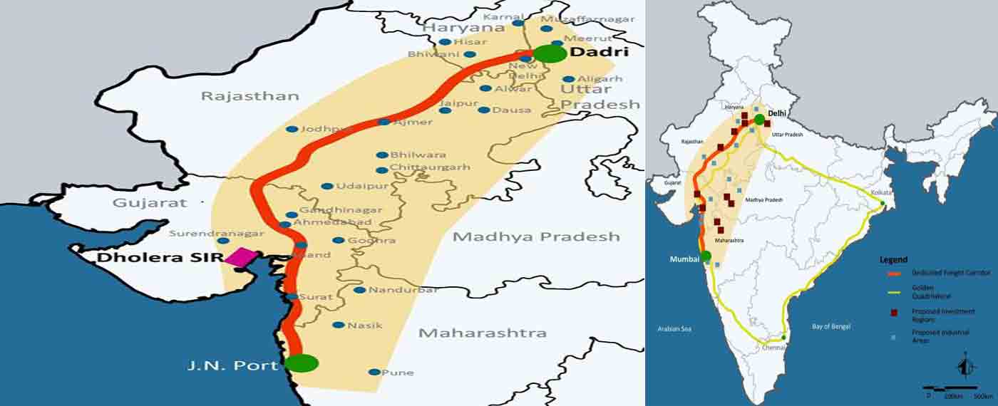 dmic project, delhi mumbai industrial corridor