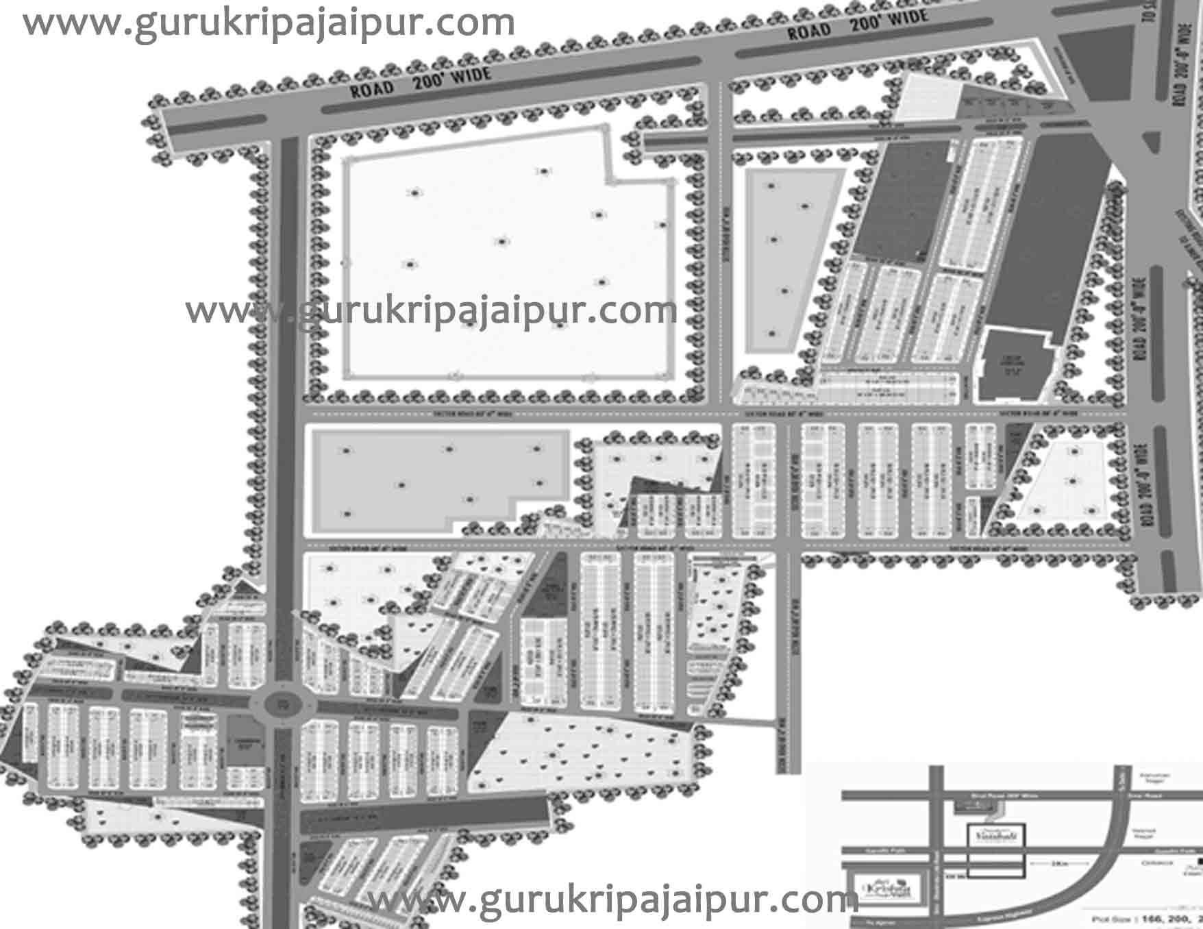 manglam shri krishna van, plots near bhankrota