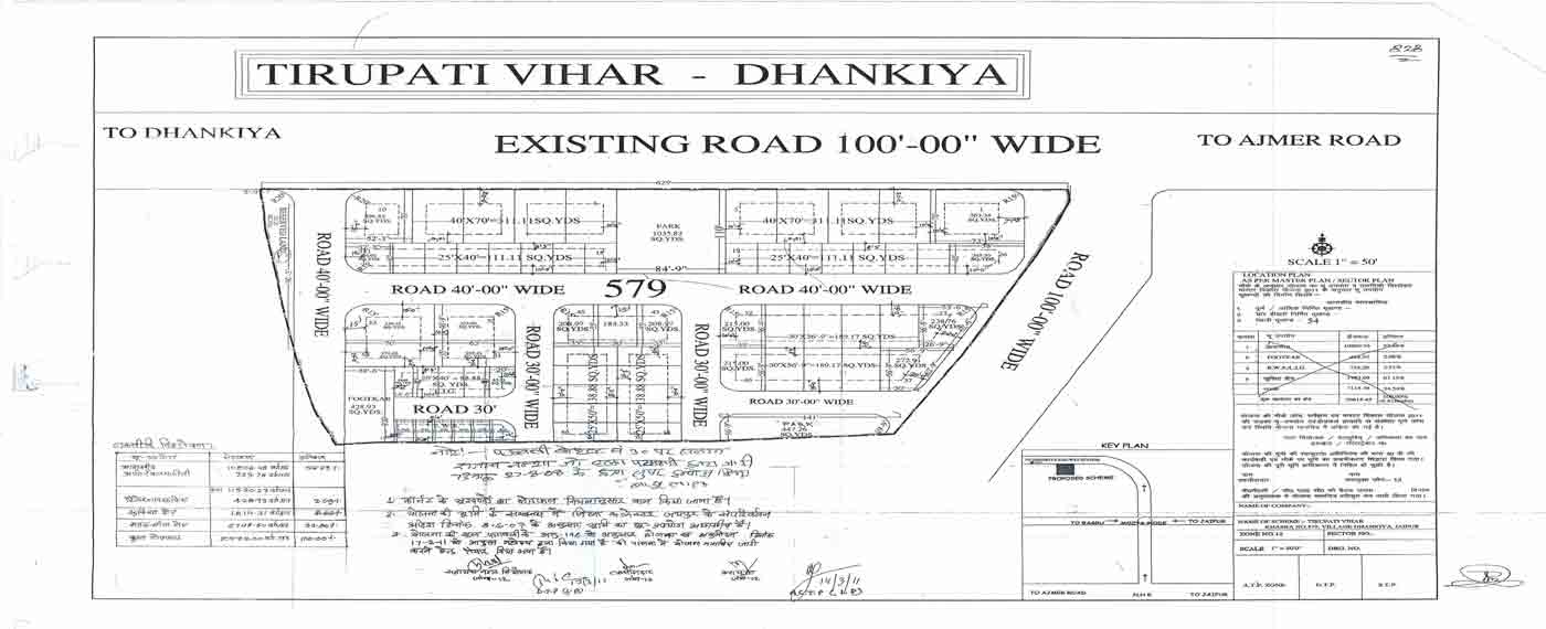 tirupati vihar, plot in adarsh gram dhankya