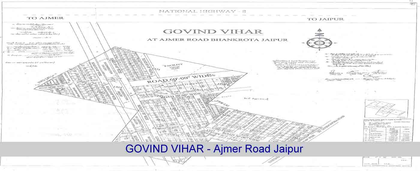 govind vihar, plots bhankrota jaipur