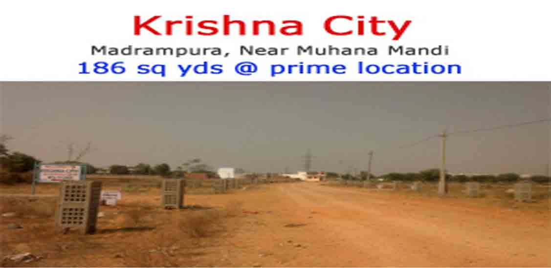 residential plot in krishna city, jda approved plots in jaipur