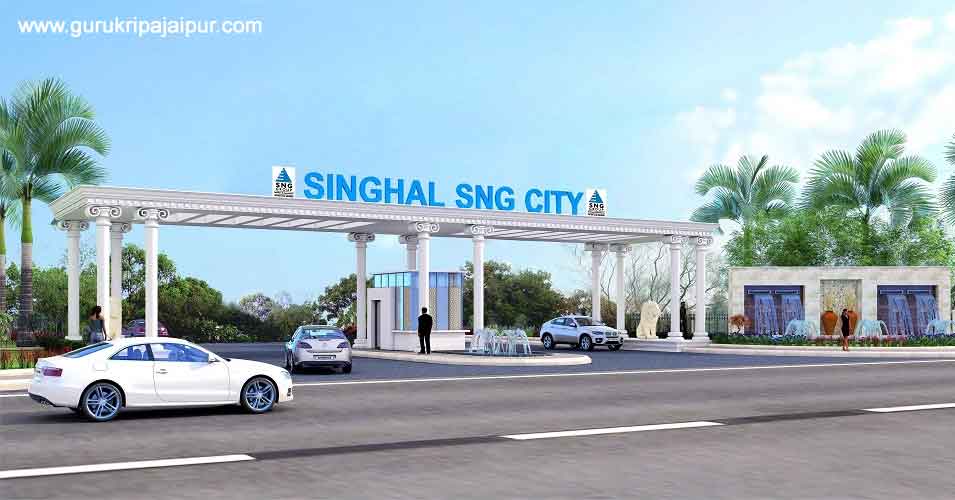 singhal sng city jaipur, jda approved plots