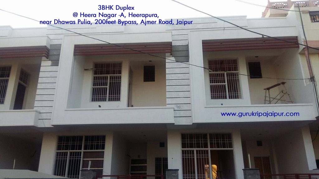 3 BHK Duplex House for Sale Heera Nagar A, Heerapura Jaipur