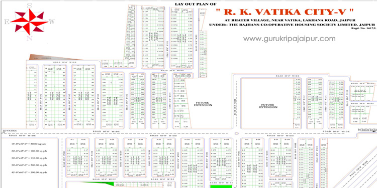 rk vatika city, plots sale vatika jaipur