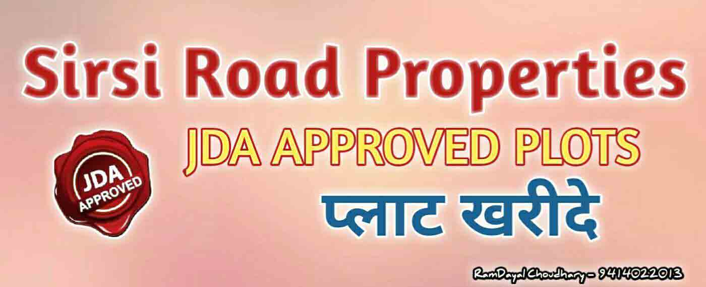 property for sale in sirsi road jaipur, residential plots sirsi road jaipur