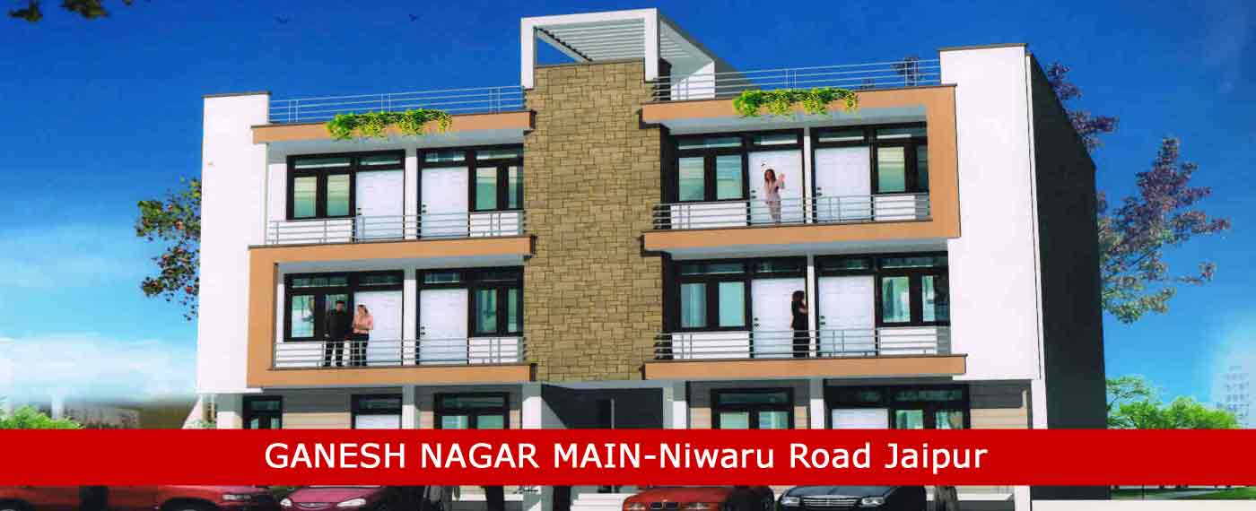 Ganesh Nagar Main 2 Bhk & 3 Bhk Flats for Sale Govindpura Kalwar Road Jaipur