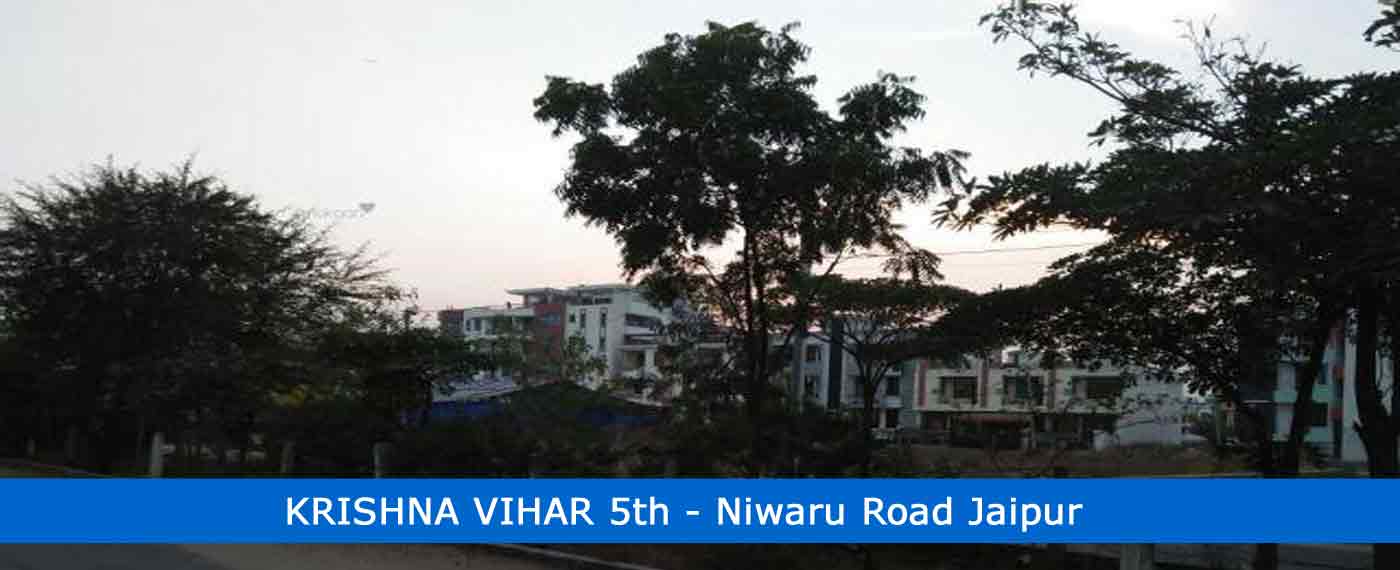krishna vihar 5th, niwaru road jaipur plot for sale