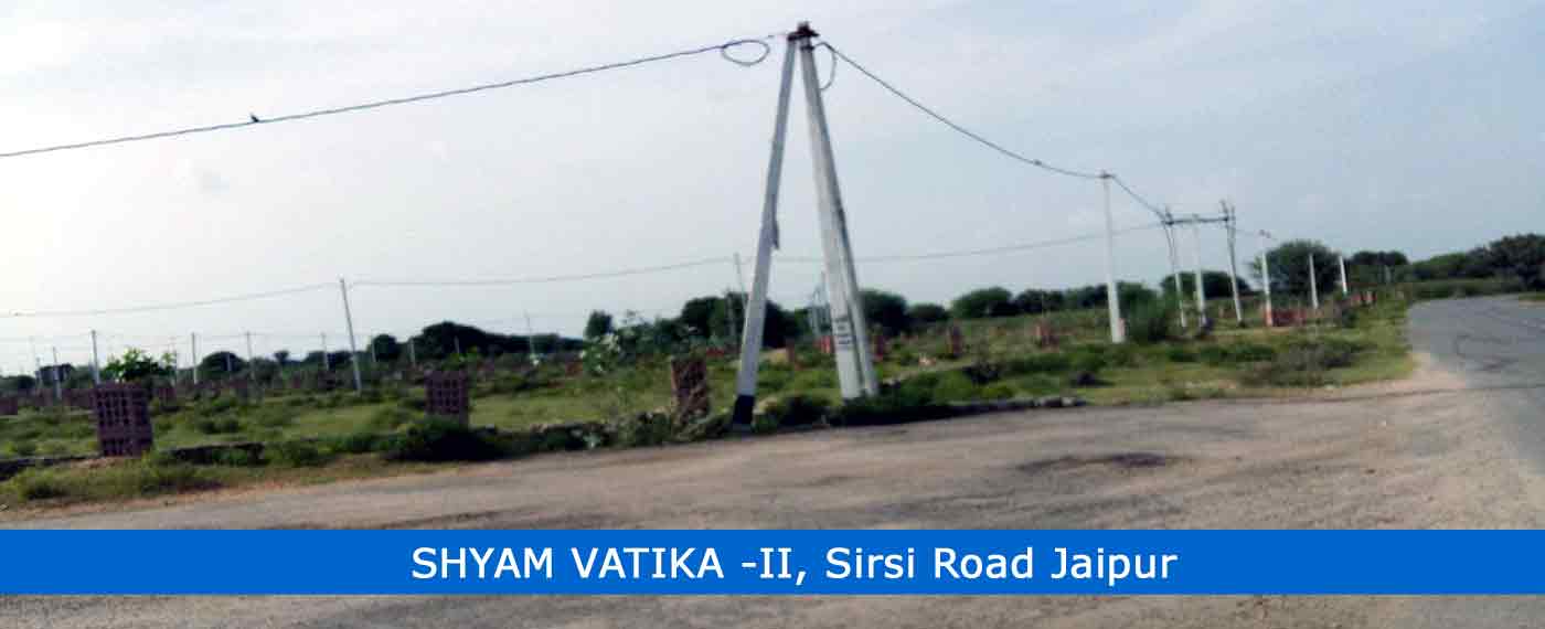 Shyam Vatika II Jaipur, Jda Approved Plots