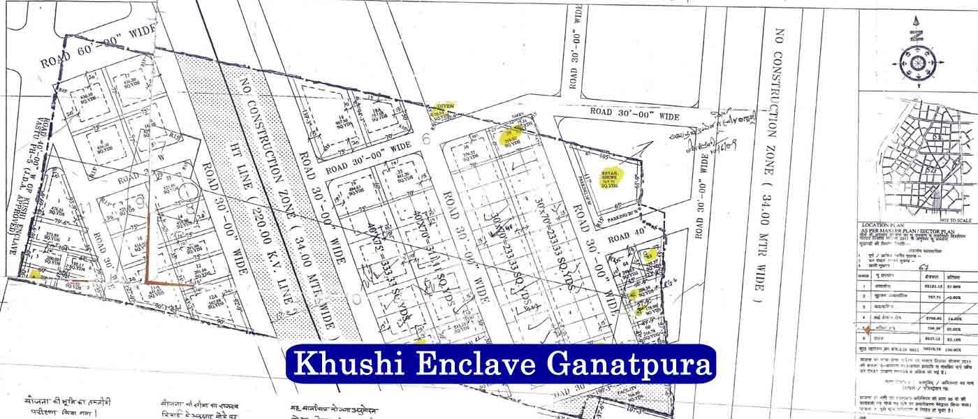 khushi enclave, plots in mansarovar extension jaipur