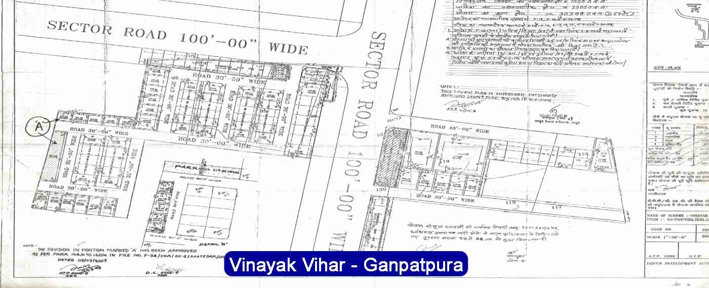 vinayak vihar, plots in ganatpura jaipur