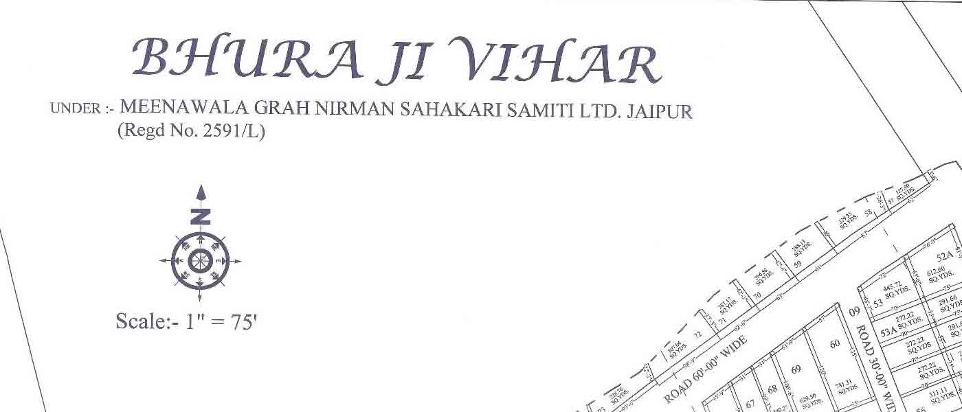 bhuraji vihar prn, plots in prithviraj nagar jaipur