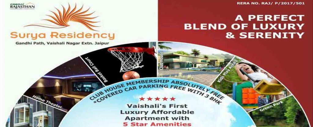 surya residency vaishali nagar, surya residency jaipur