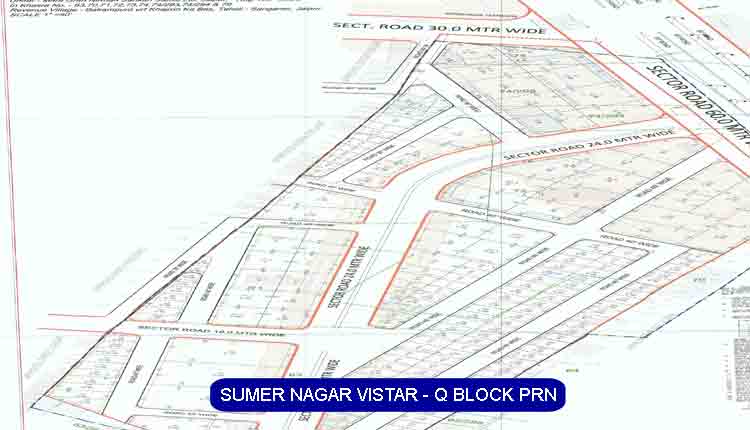 plot for sale in sumer nagar jaipur, jda approved plots in prithviraj nagar mansarovar jaipur