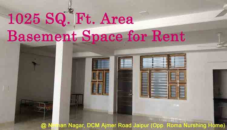 commercial space for rent, office for rent in nirman nagar jaipur