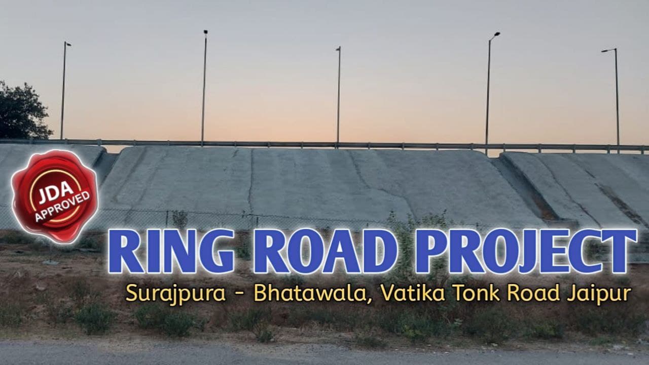 mix use plot in surajpura, jda approved plot on ring road jaipur