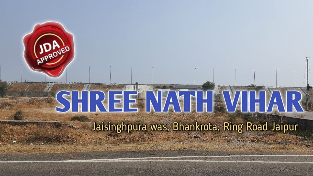 shree nath vihar, plot in jaisinghpura jaipur