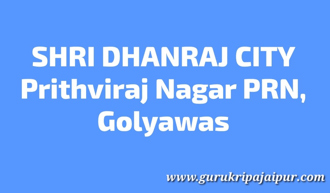property in shri dhanraj city, plot in shri dhanraj city golyawas