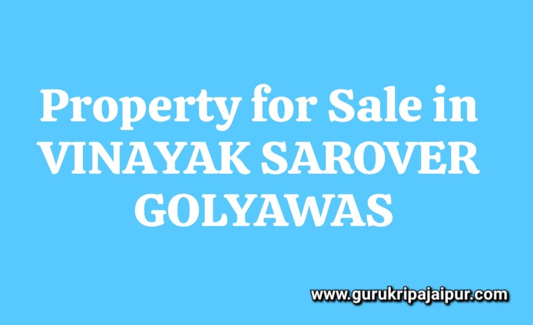 property for sale in vinayak sarover, plot in vinayak sarover golyawas